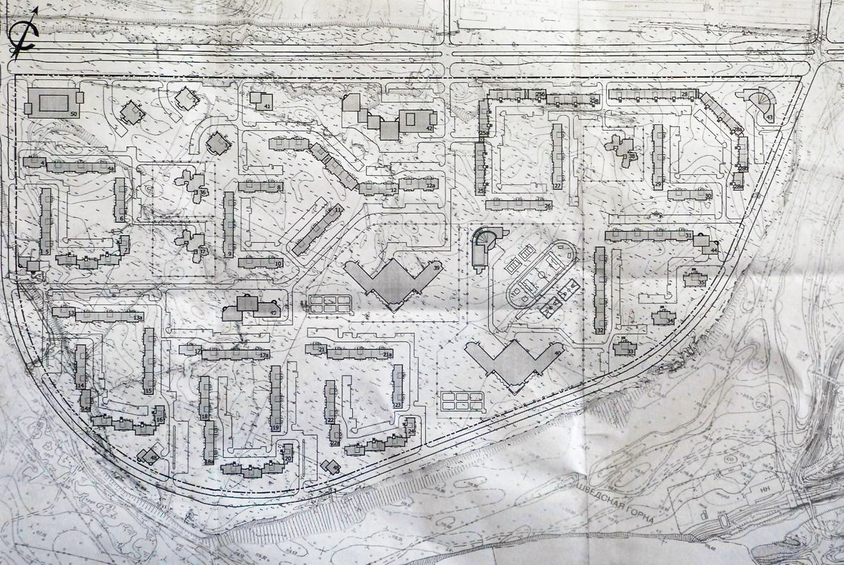 План застройки шведской горки в гомеле